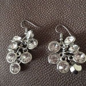 Bouquet of dangling Rhinestones Earrings